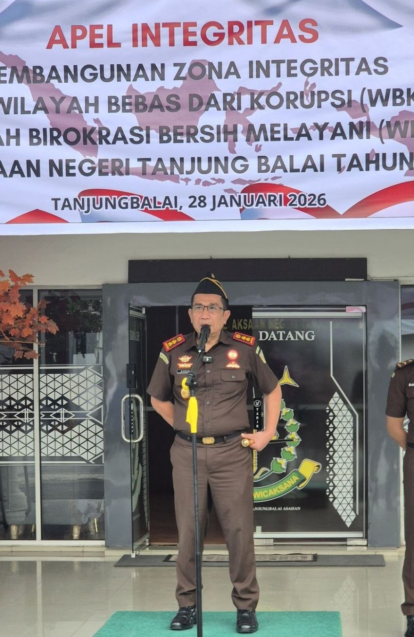 Kejari Tanjungbalai Canangkan Zona Integritas Menuju WBK Dan WBBM