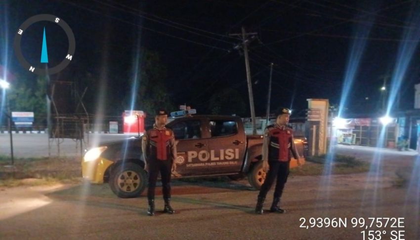 Ciptakan Rasa Aman, Tim Patroli Presisi Polres Tanjungbalai Sisir Lokasi Rawan Kejahatan Malam