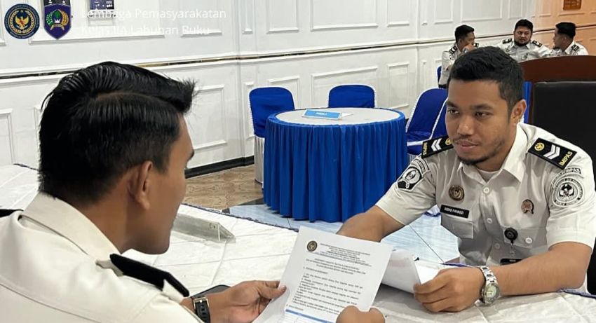 Serius Bidik WBK 2026, Lapas Labuhan Ruku Saring Ketat Tim Pokja Zona Integritas