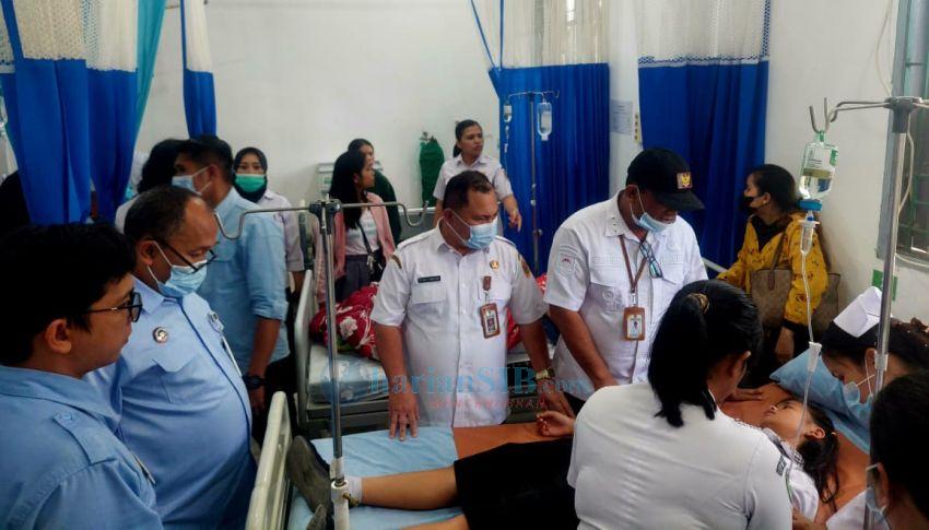 80 Siswa SMK Arina Sidikalang Dirawat di RS Diduga Akibat Keracunan MBG