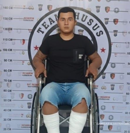 Buron 5 Bulan, Pelaku Penganiayaan Ditembak Polsek Belawan