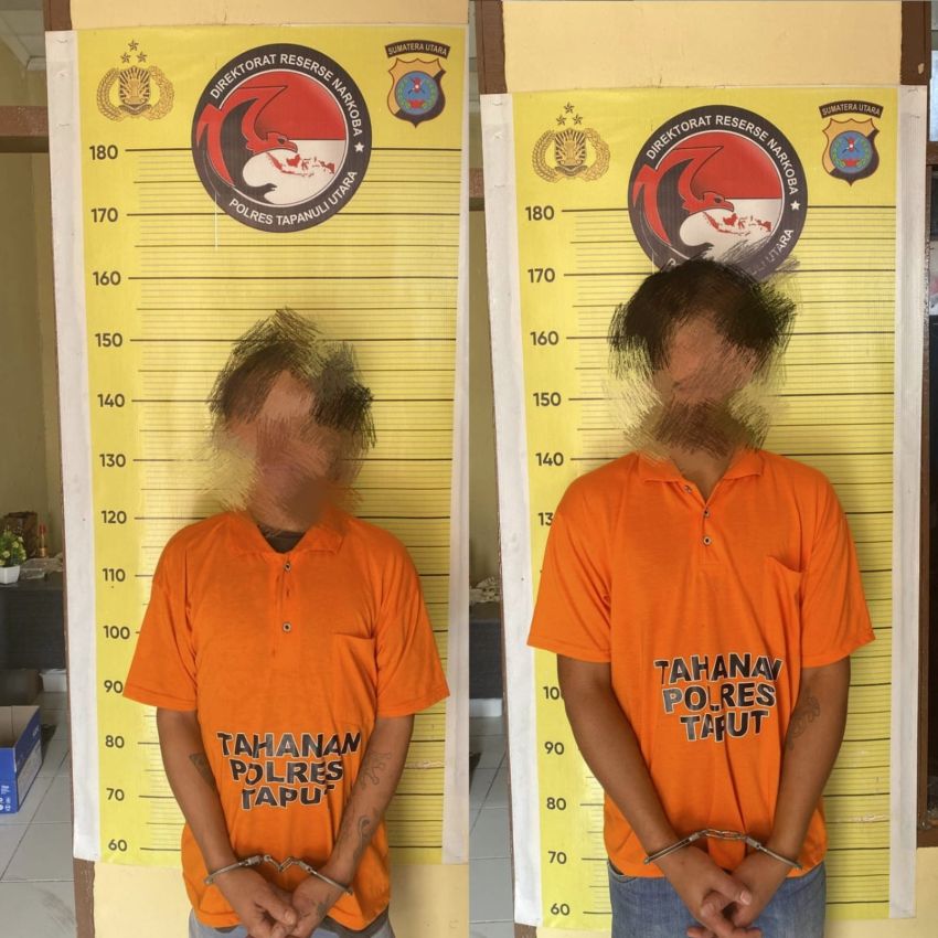 2 Pengedar Narkoba Berhasil di Ringkus Sat Narkoba Polres Taput