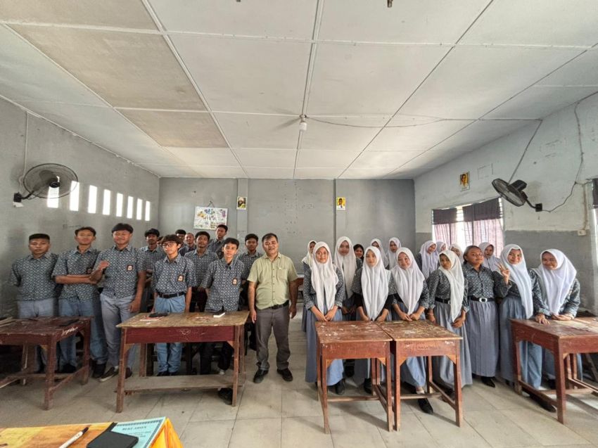 Gen Z SMAS PAB 8 Saentis Dilatih Jadi Duta Wisata Cerdas, Pemahaman Hukum Naik