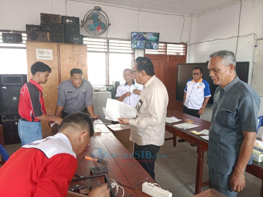 132 Siswa SMK Swasta Persiapan Pematangsiantar Ikuti UKK