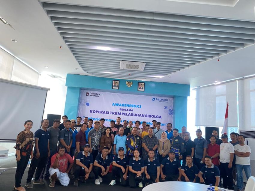 Pelindo Sibolga Gelar Sosialisasi Awareness Kesehatan dan Keselamatan Kerja