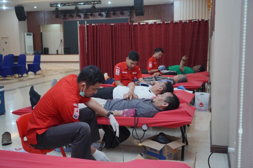 PLN UID Sumut Gelar Donor Darah dan Mini MCU Peringati Bulan K3 Nasional 2026