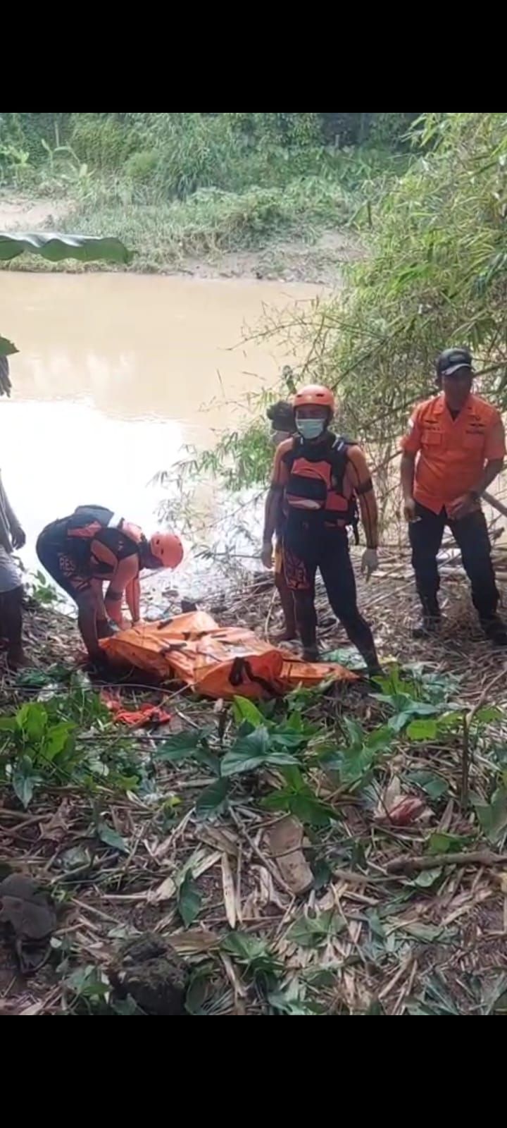 Tiga Hari Hanyut di Sungai Belawan, Warga Medan Ditemukan Tewas di Sunggal