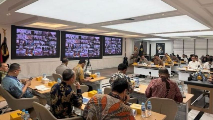 Ikuti Daring Rakor Nasional, Polres Pematangsiantar Dorong KUR dan Serapan Bulog Lindungi Petani Jagung