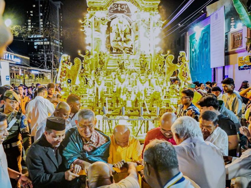 Thaipusam 2026 di Medan, Rico Waas Tegaskan Komitmen Jaga Harmoni Keberagaman