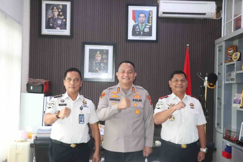 Kapolres Batubara Terima Kunjungan Kalapas Labuhan Ruku Perkuat Sinergi Pengamanan