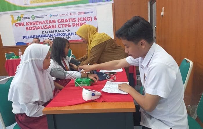 Satu Tahun Berjalan, Program CKG di Kota Medan Capai 96 Persen Sekolah