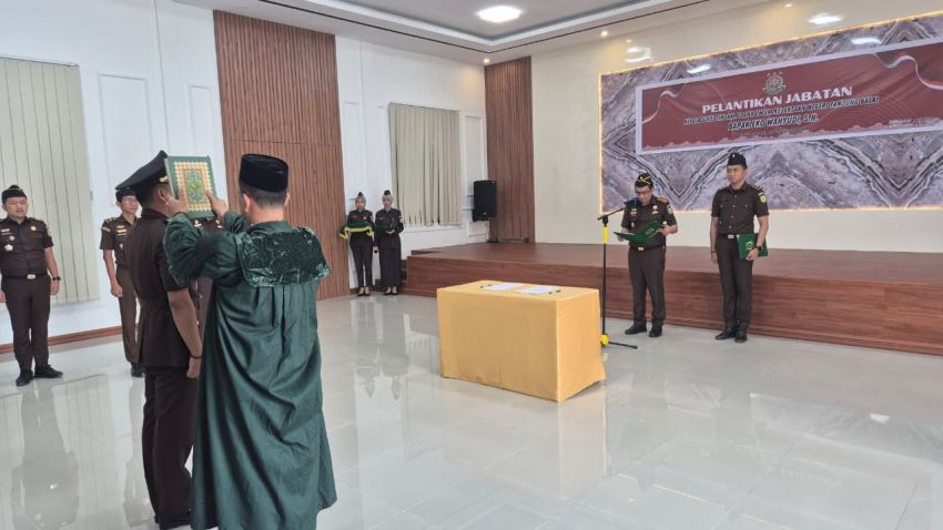 Eko Wahyudi Jabat Kasipidum Kejaksaan Negeri Tanjungbalai