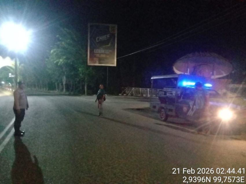 Polsek Datuk Bandar Respon Cepat Laporan Balap Liar di Batu 5 dan 7 Tanjungbalai