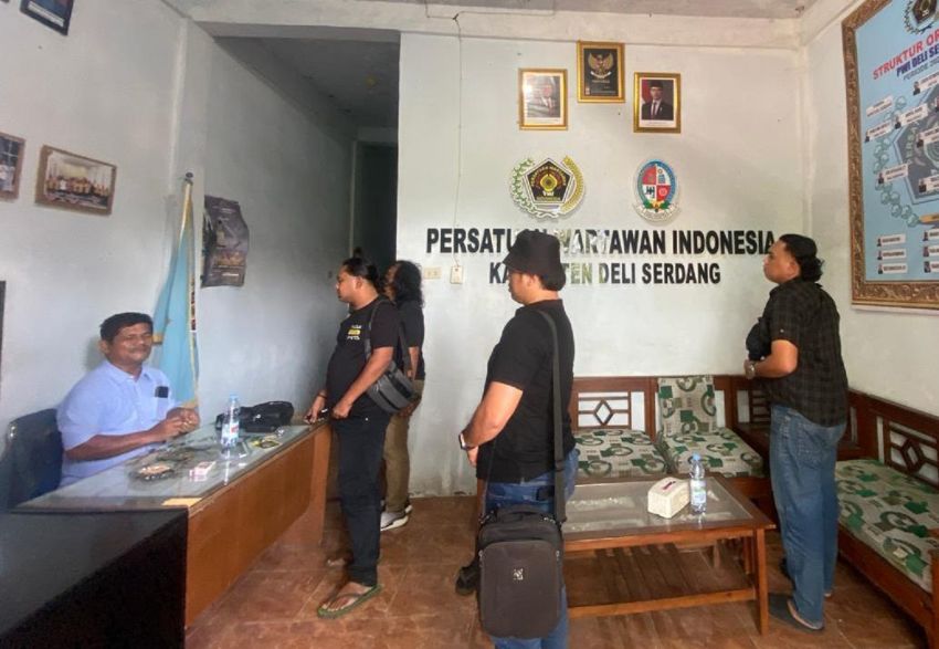 Kantor PWI Deliserdang Dibobol Maling