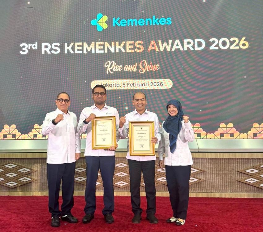 RS Adam Malik Raih Dua Penghargaan Kemenkes atas Kinerja Pelayanan 2025