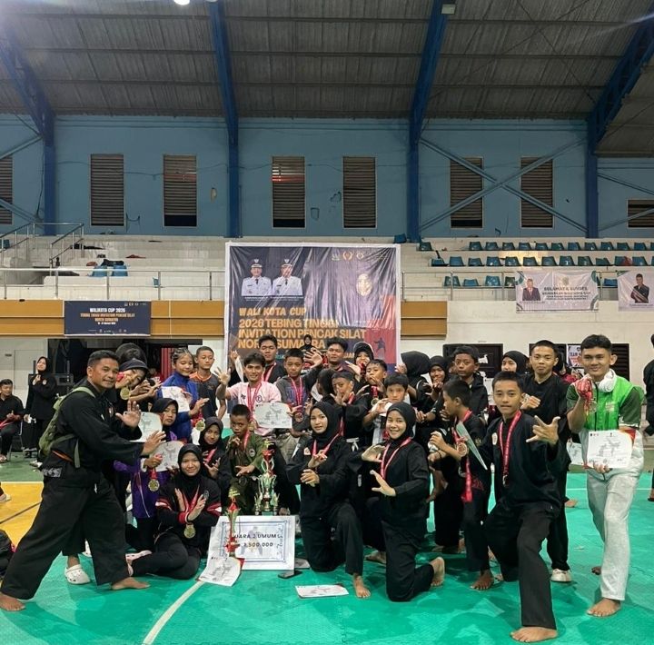 Asahan Raih 12 Medali di Kejuaraan Pencak Silat di Tebing Tinggi