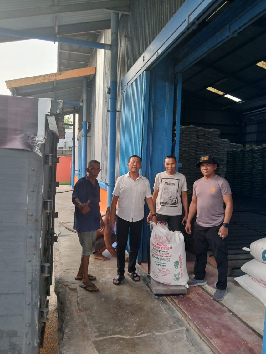 Polres Batubara Salurkan 17,5 Ton Jagung ke Bulog Asahan