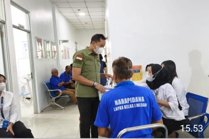 Ramadan Penuh Kepedulian, Klinik Lapas Kelas I Medan Tingkatkan Layanan Kesehatan