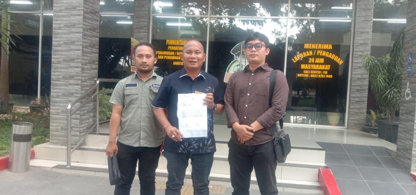 Ketua Fraksi NasDem DPRD SU Rahmansyah Sibarani Laporkan DRS ke Polda Sumut