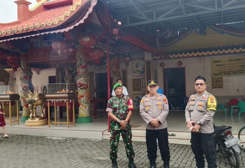 Polres Belawan Kerahkan Ratusan Personel Amankan Imlek 2026