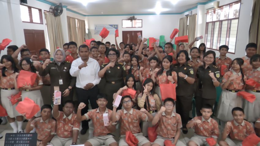 Tim Penkum Kejatisu Kunjungi SMP St Ignasius Medan