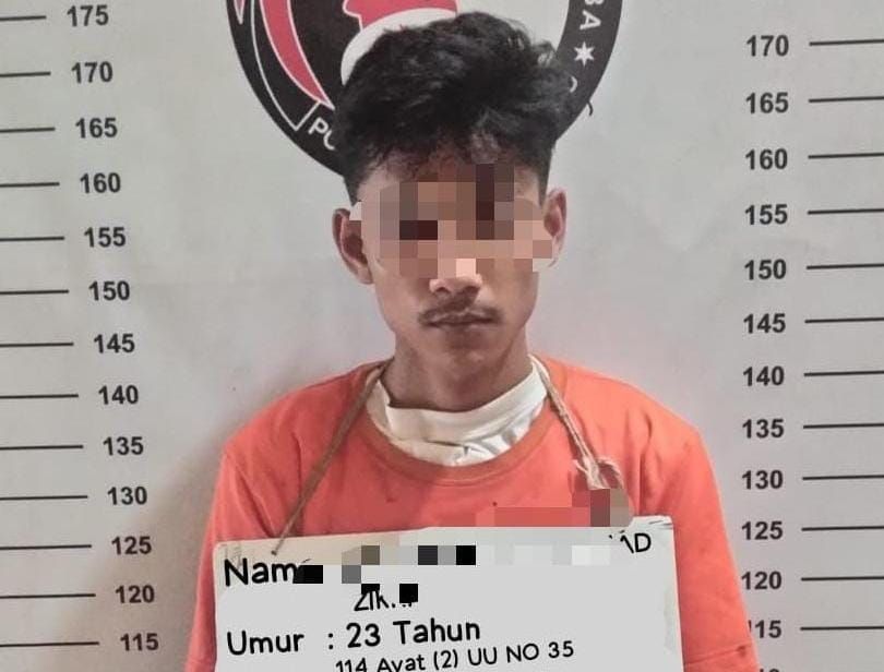 Polres Labuhanbatu Tangkap Kurir Narkoba Asal Sumbar, Sabu 1 Kg Diamankan