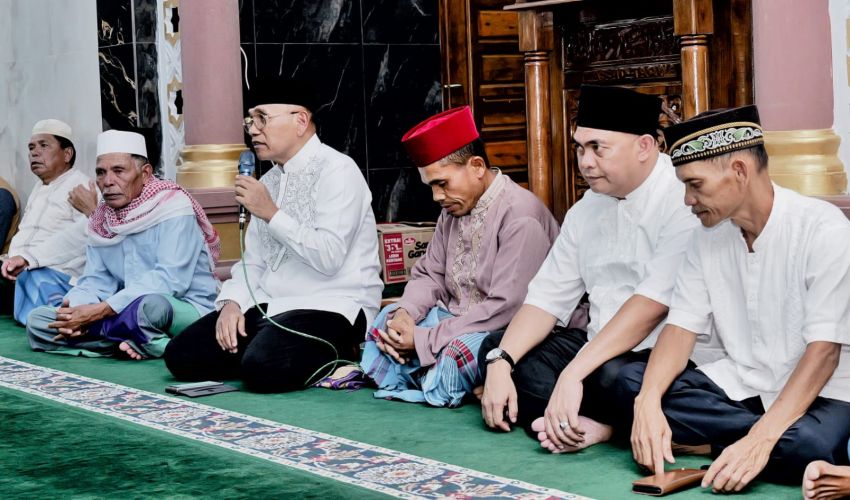 Bupati Simalungun Ajak Warga Limag Tingkatkan Ibadah