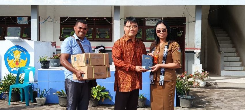 SMPN 013 Sibuntuon Parpea Terima Kunjungan Tim Korea Lewat Indonesia Visiontrip