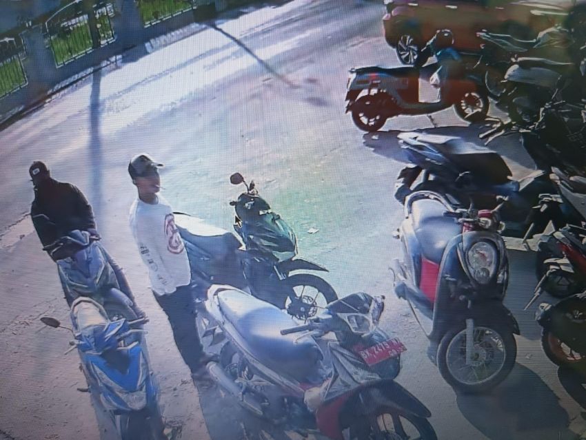 Motor Personel Satpol PP Sergai Digondol Maling Saat Belanja di Minimarket