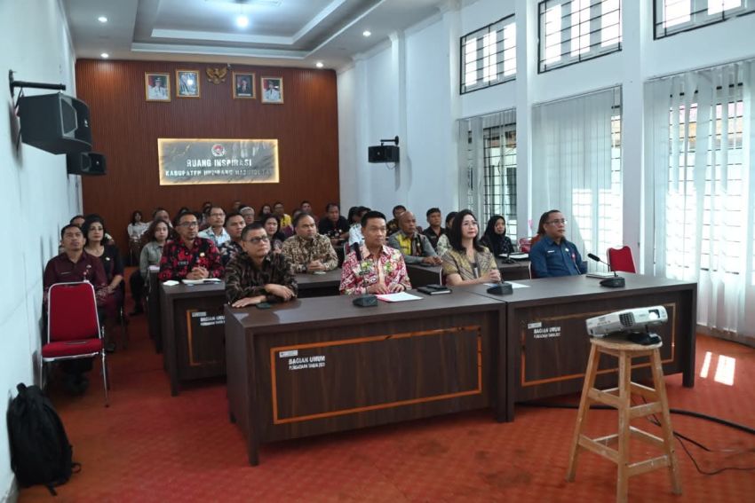 Humbahas Peringkat II Tindak Lanjut Rekomendasi BPK, Ikuti Entry Meeting LKPD 2025