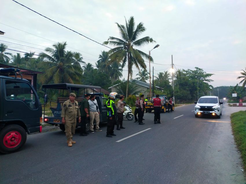 Satlantas Polres Tanjungbalai Gelar Patroli Asmara Subuh