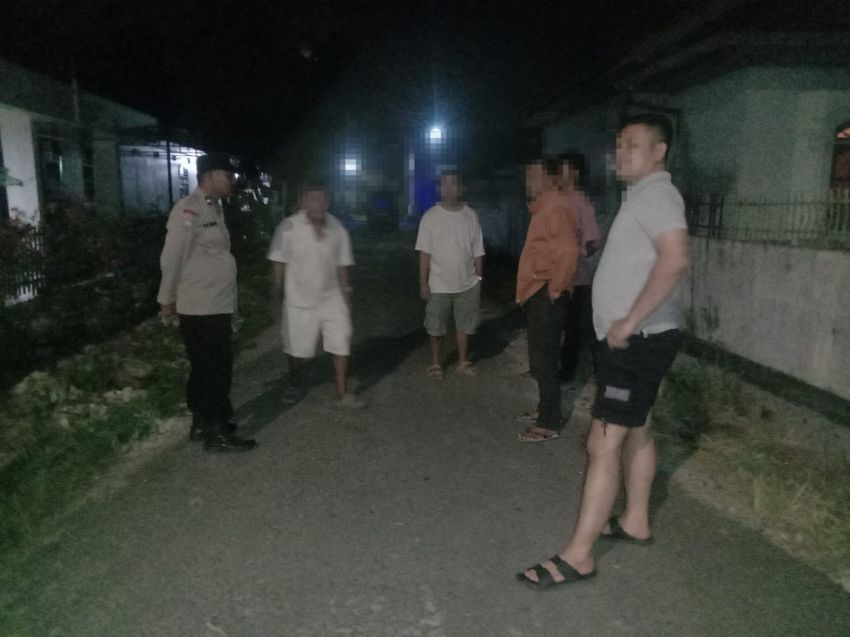 Polsek Siantar Timur Gerak Cepat Tindaklanjuti Laporan Keributan, Warga Diberi Imbauan Kamtibmas