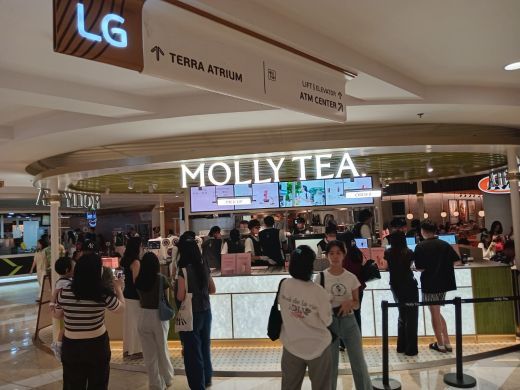 Berburu Takjil di Medan, Eastern Floral Tea Khas Molly Tea Pilihan Unggulan