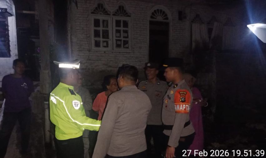 Rumah Semi Permanen di Jalan Viyata Yudha Nyaris Terbakar