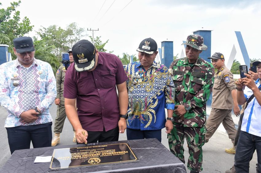 2 Jembatan Baru di Hamparanperak Diresmikan, Bukti Komitmen Pemkab Deliserdang Majukan Pembangunan Infrastruktur di Pesisir