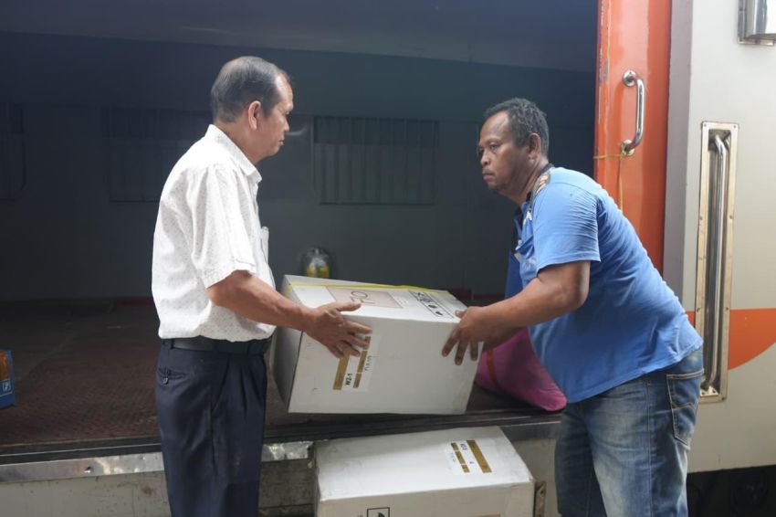 Awal 2026, KAI Sumut Angkut 58.283 Ton Barang, Paket Retail Melonjak