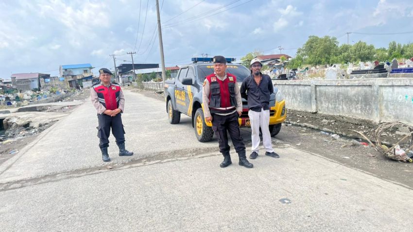 Cegah Tawuran dan Pungli, Satsamapta Polres Belawan Gelar Patroli Gabungan