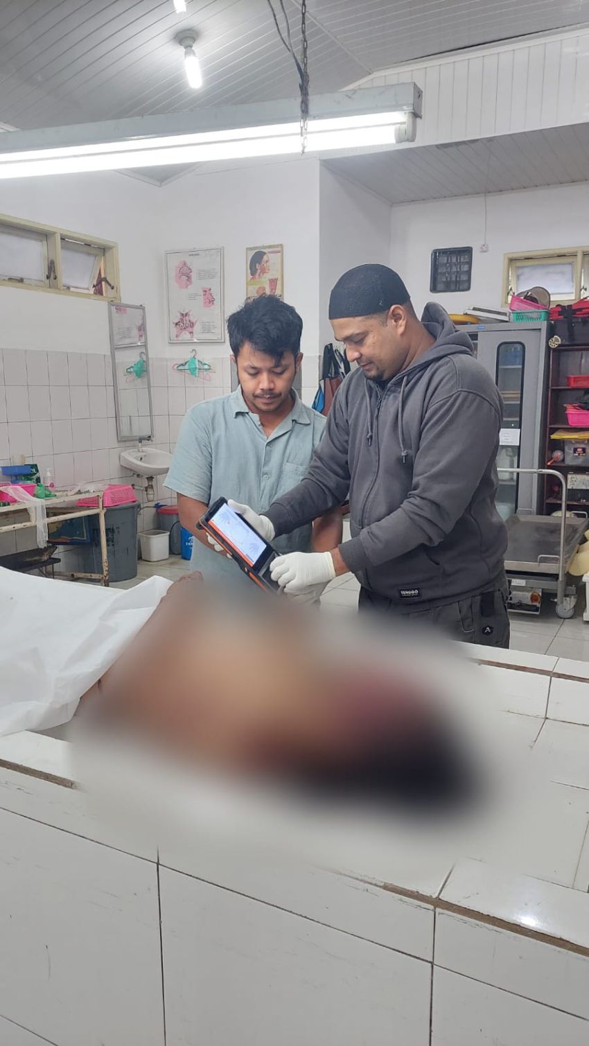 Polres Simalungun Identifikasi Korban Laka Lantas Diduga ODGJ