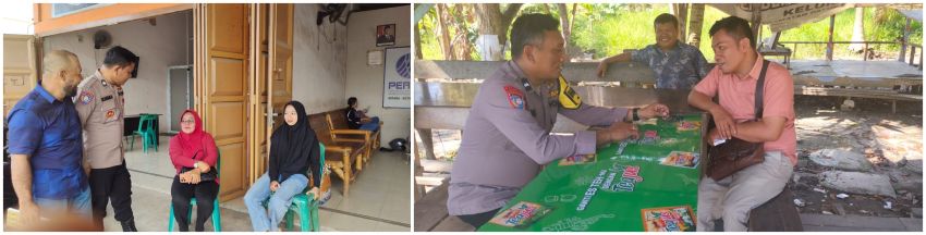 Dukung Program Ketahanan Pangan, Polsek Datuk Bandar Lakukan Cooling System