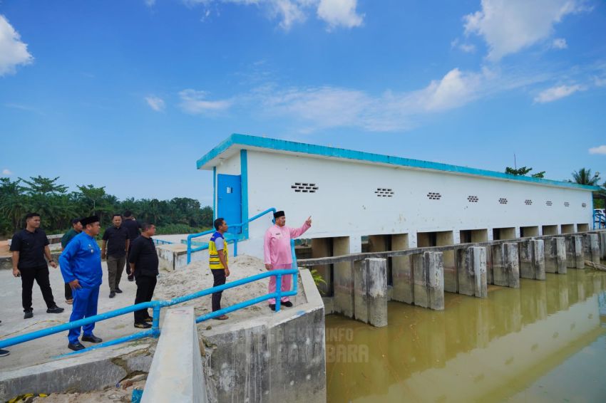 Sungai Simanggar Alami Sedimentasi, Bupati Batubara Minta Penanganan Cepat PSDA Provinsi Sumut