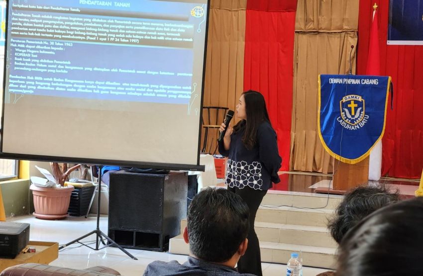 Kantor Pertanahan ATR/BPN Labuhanbatu Dorong Gereja Lindungi Aset dengan Sertipikat Elektronik