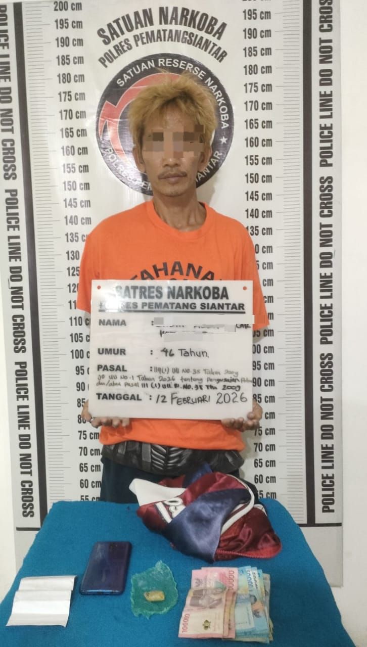 Residivis Kembali Ditangkap, Polres Pematangsiantar Ungkap Kepemilikan Ganja di Jalan Medan