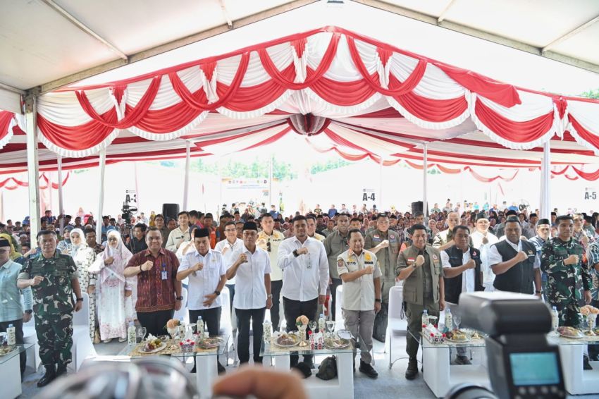 Mendagri Resmikan Huntara di Tapsel, Bobby Nasution Targetkan Pengungsian Tuntas Sebelum Ramadan