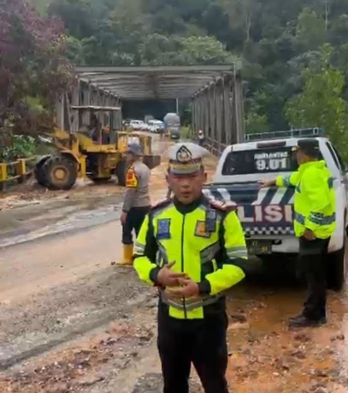 Update Terkini, Jalan Nasional Sibolga - Tarutung Dapat Dilalui Kenderaan