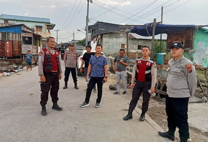 Cegah Gangguan Kamtibmas, Polsek Belawan Laksanakan Pengamanan Ziarah Kubur