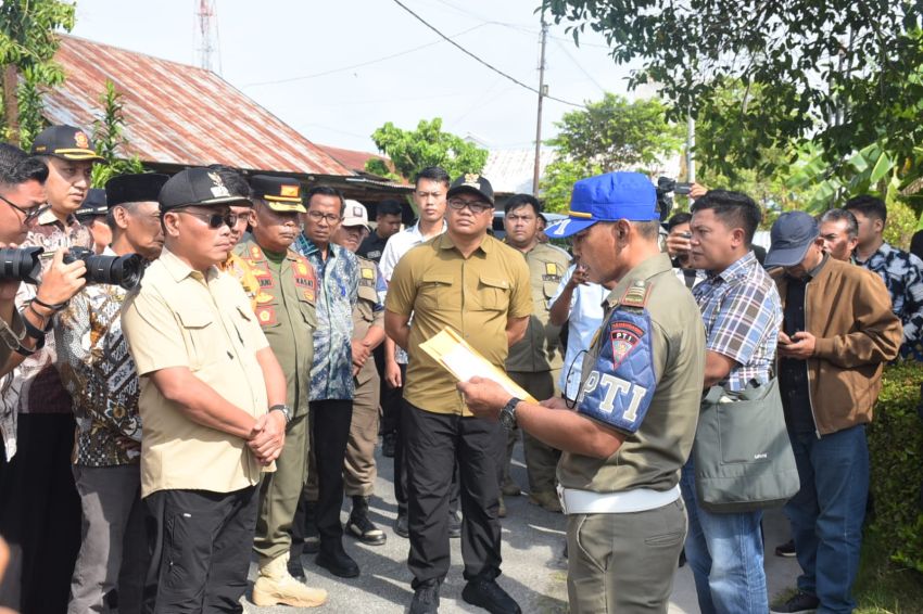 Bupati dan Wabup Deliserdang Pimpin Tim Gabungan Tertibkan Tower Tak Miliki PBG
