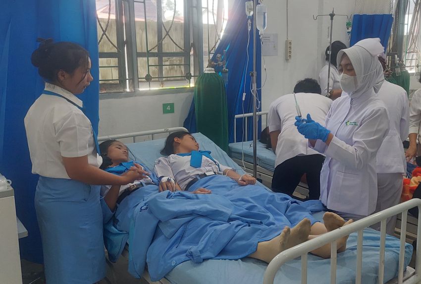 Biaya Pengobatan Siswa di Dairi yang Diduga Keracunan MBG tidak Dibebankan Kepada Orangtua