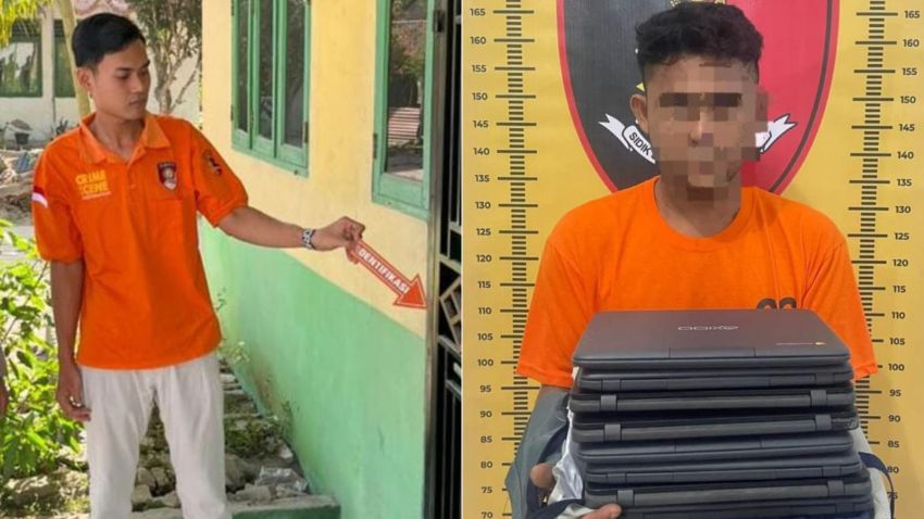 Pembobol SD Negeri di Seibamban Ditangkap, Kerugian Capai Rp44 Juta