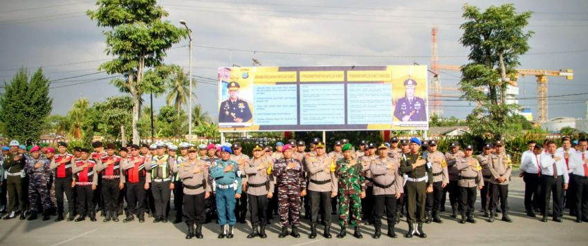 Polres Belawan Gelar Pasukan Operasi Keselamatan Toba 2026