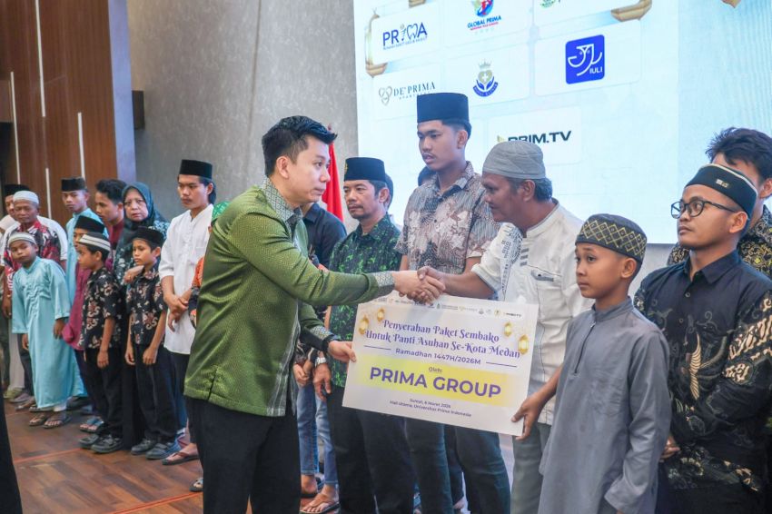 Ramadan Berkah, Prima Group Berbagi dengan 30 Panti Asuhan di Medan